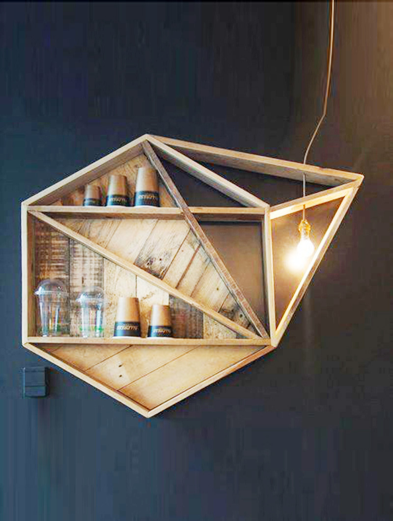 Kệ gỗ trang trí GS04PA