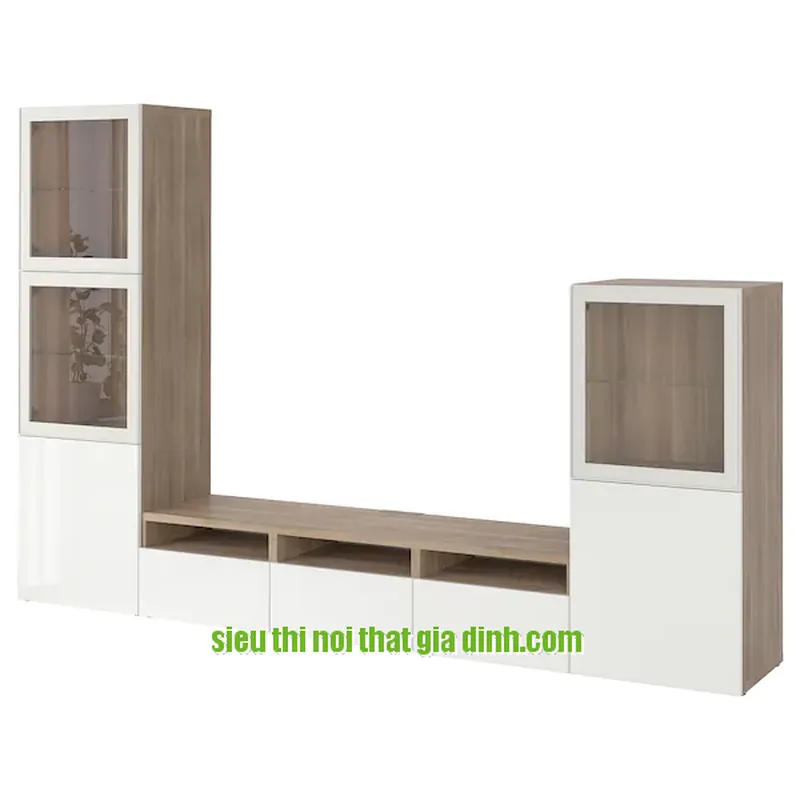 Tủ kệ ti vi phòng khách hiện đại BESTÅ 04