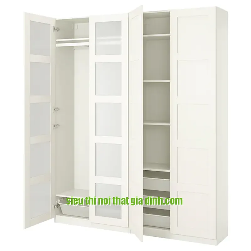Tủ quần áo hiện đại PAX / BERGSBO